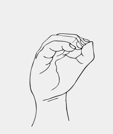 Sign Language - O