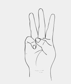 Sign Language - W