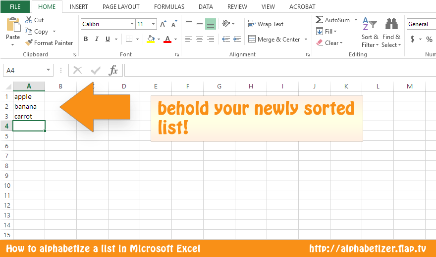 How To Alphabetize In Microsoft Excel 3 